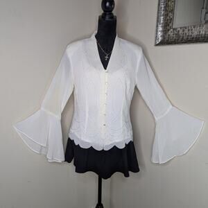 Jrnites vintage white blouse